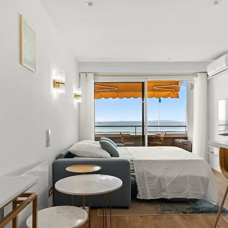 Apartman Front De Le Soleil Centre Juan Les Pins *