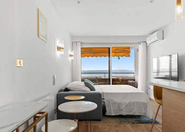 Apartman Front De Le Soleil Centre Juan Les Pins *